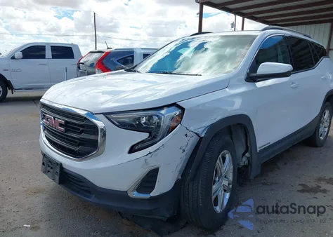 2020 GMC Terrain Awd Sle z USA, uszkodzony, nr VIN 3GKALTEV7LL250574